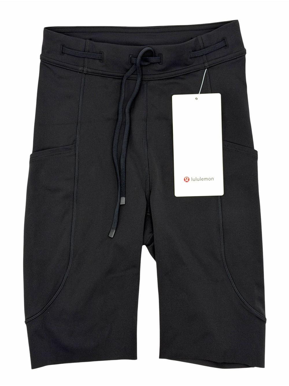 NWT Lululemon Fast and Free High-Rise Short 8" *Drawcord Black Size 2